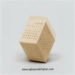 تقویم چوبی 12 وجهی DodeCal، عشق به هندسه / تکنولوژی روز