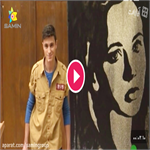 پسری که عشقش را در کلاس به تصویر کشید.
