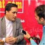 دیدار مردمی  آقای تبلیغات با هوادران در نمایشگاه مطبوعات